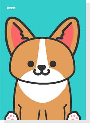 【測】商品輪播_明信片B_狗_01